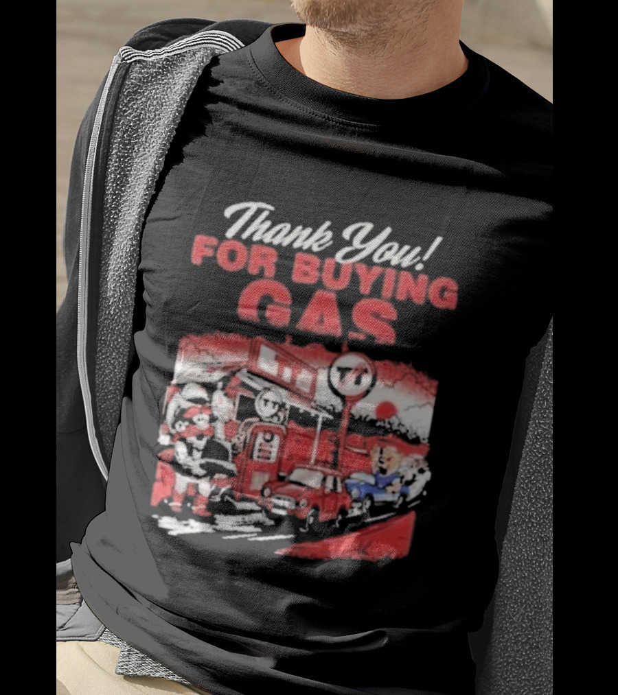 Texas Tech Red Raiders Thank You For Buying Gas Wins The Big 12 Championship T-Shirt