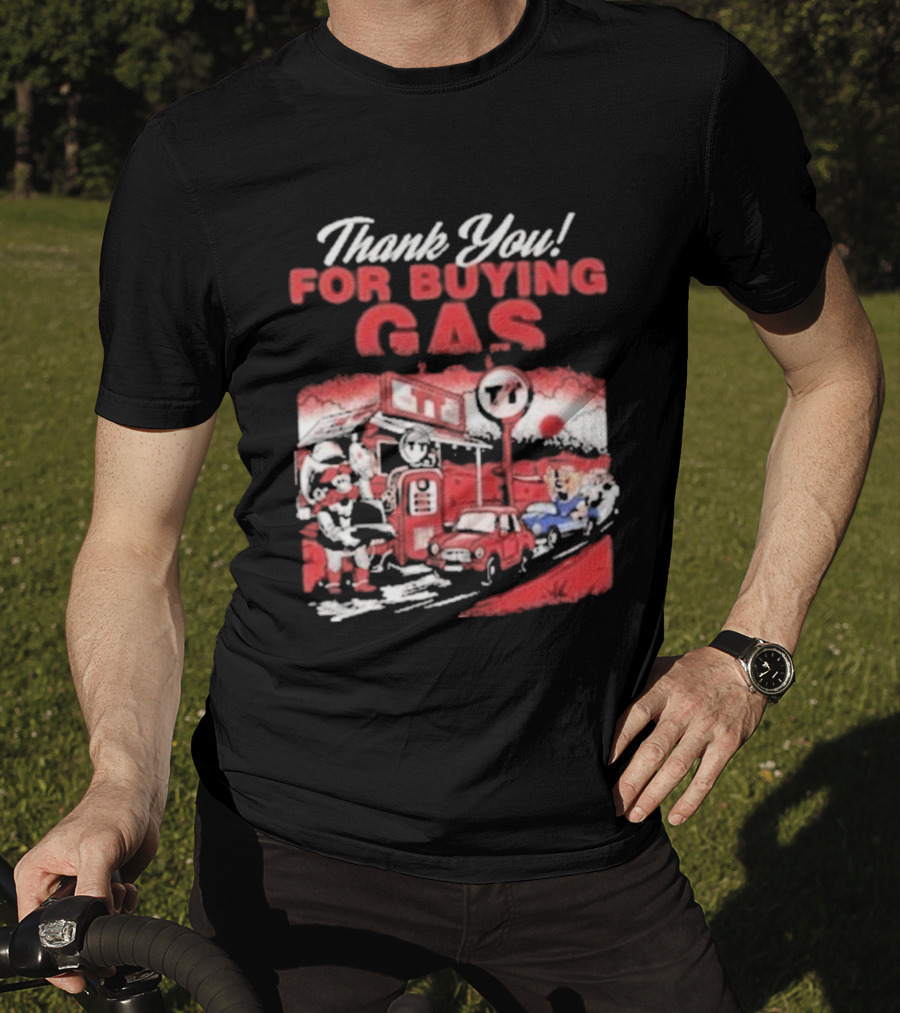 Texas Tech Red Raiders Thank You For Buying Gas Wins The Big 12 Championship T-Shirt
