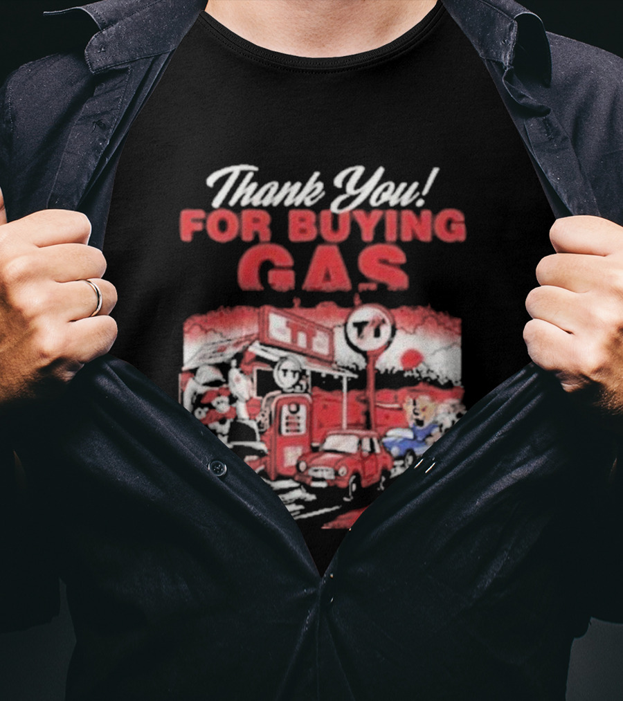 Texas Tech Red Raiders Thank You For Buying Gas Wins The Big 12 Championship T-Shirt