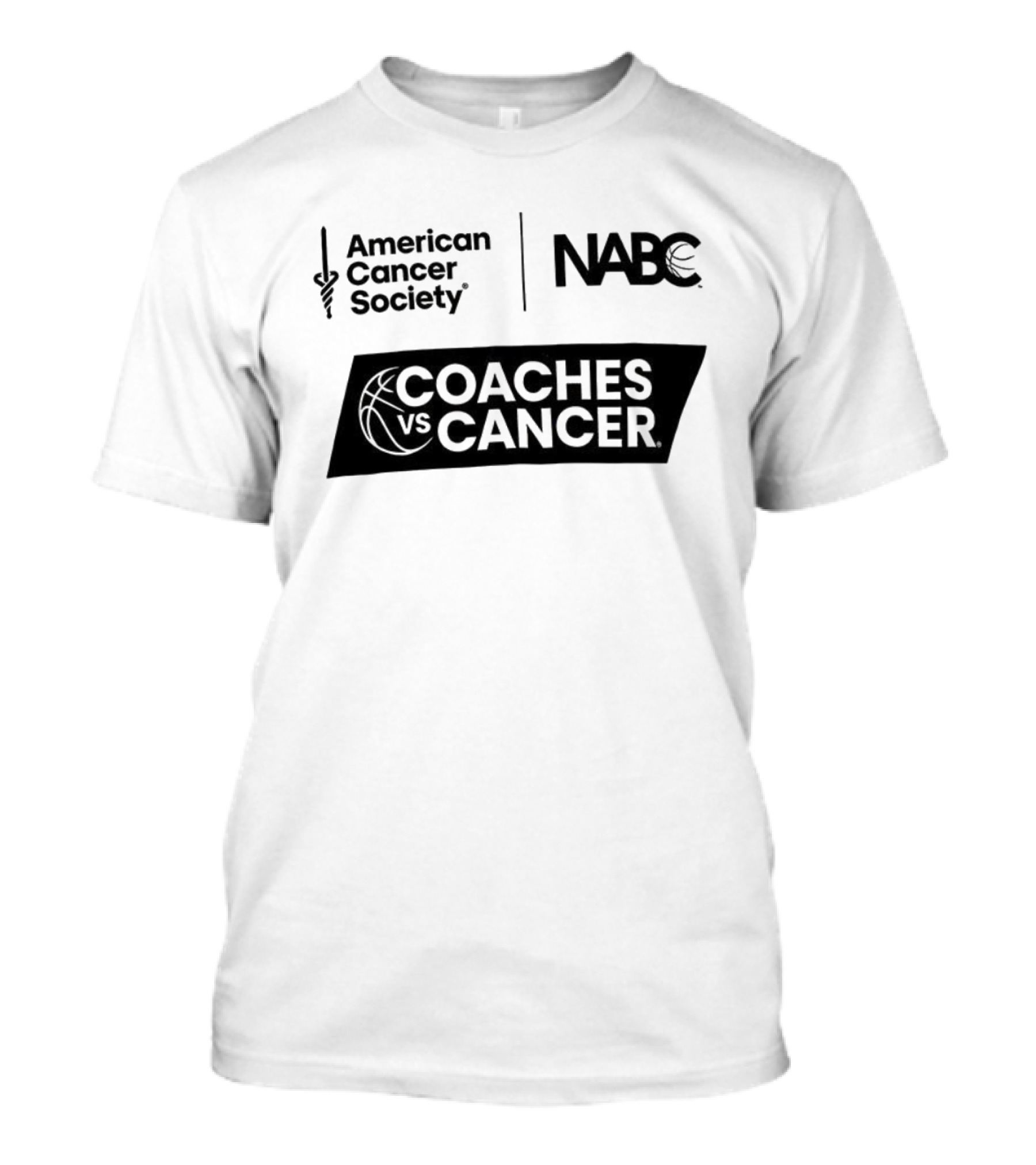American Cancer Society Coaches Vs Cancer NABC Collaboration T-Shirt