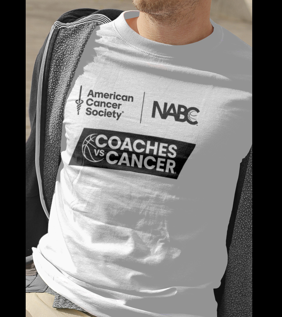 American Cancer Society Coaches Vs Cancer NABC Collaboration T-Shirt