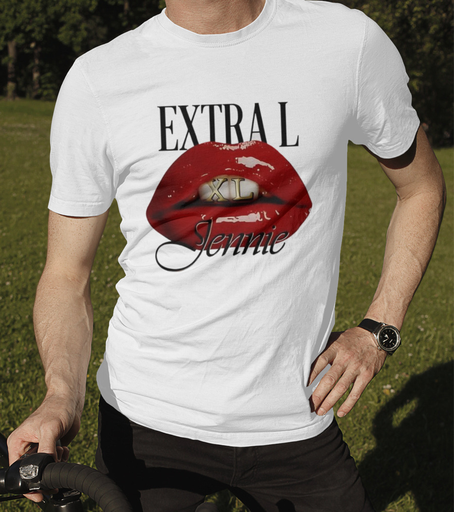 Extral XL Jennie Lips Music Lover T-Shirt