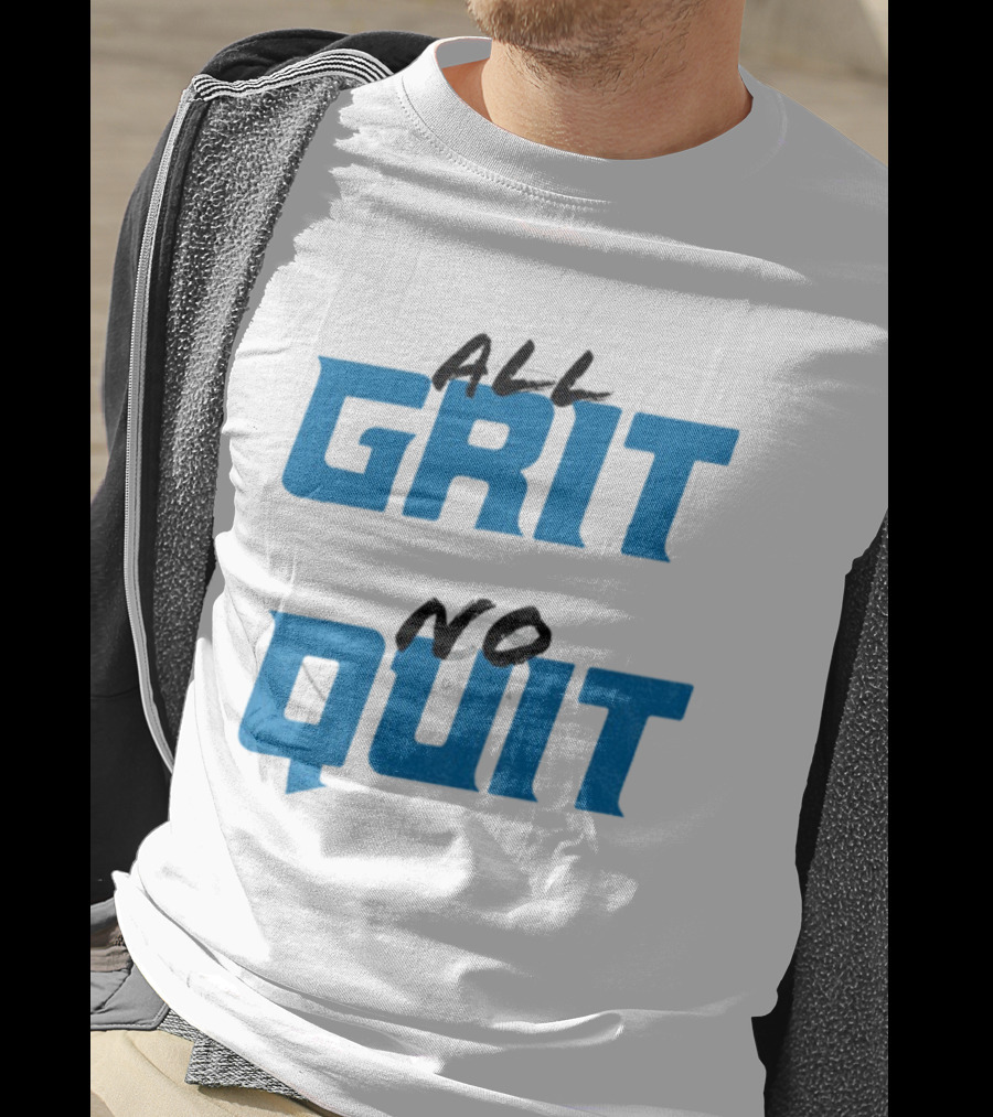 Detroit Lions NFL All Grit No Quit 2025 T-Shirt