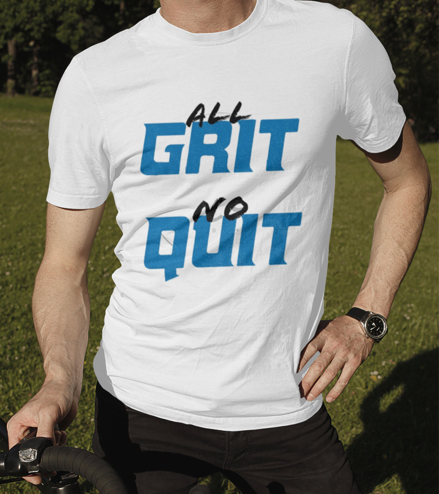 Detroit Lions NFL All Grit No Quit 2025 T-Shirt