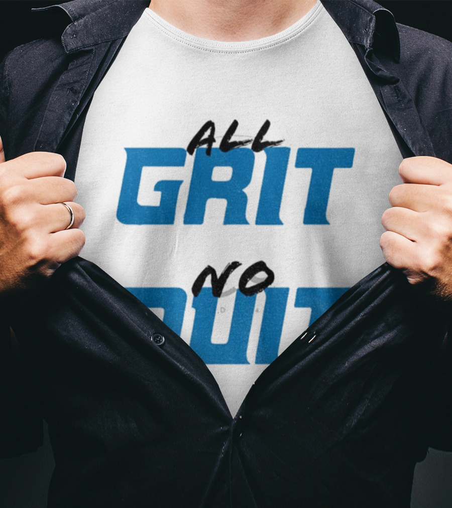 Detroit Lions NFL All Grit No Quit 2025 T-Shirt