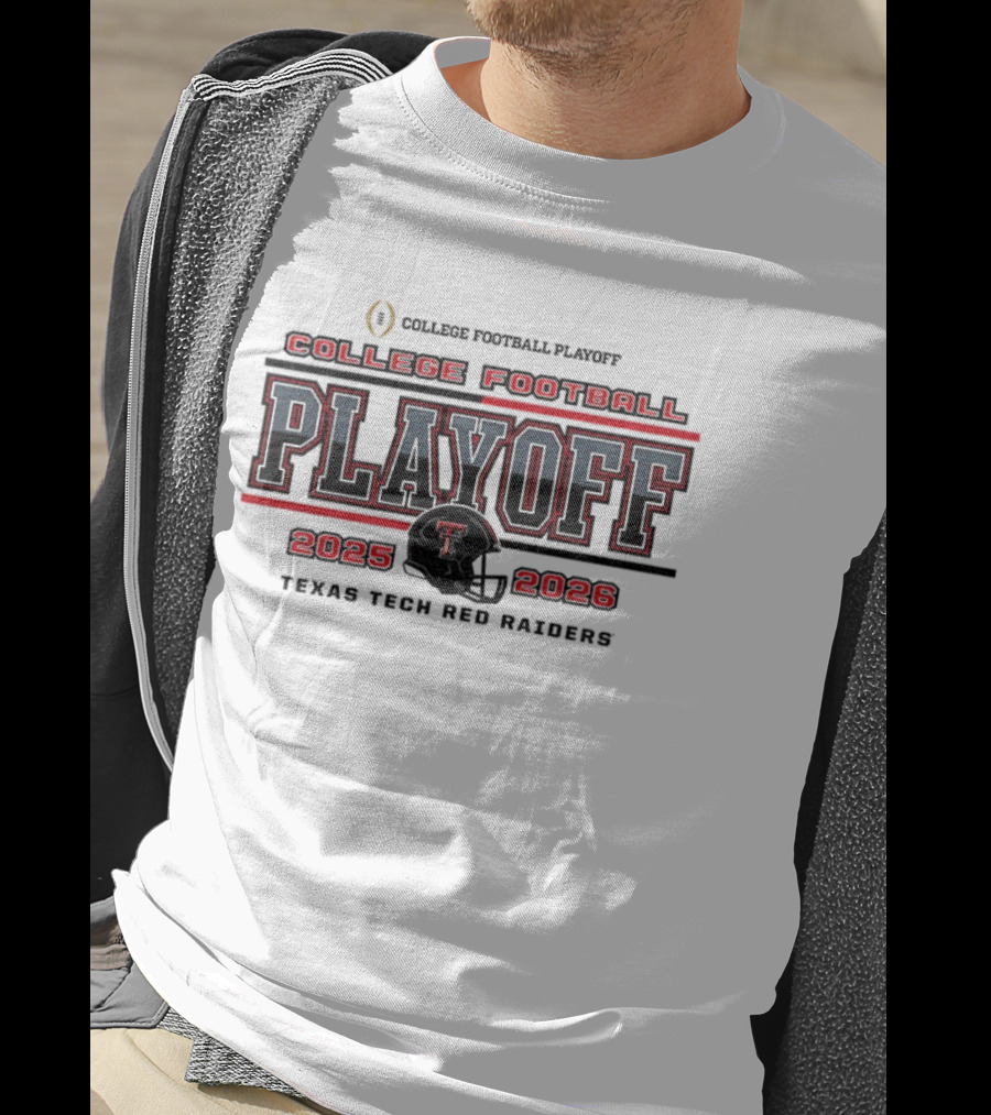 Texas Tech Red Raiders College Football Playoff 2025 2026 Champions T-Shirt
