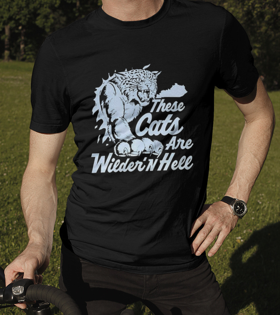 Kentucky Wildcats These Cats Are Wilder 'n Hell Jaguar T-Shirt