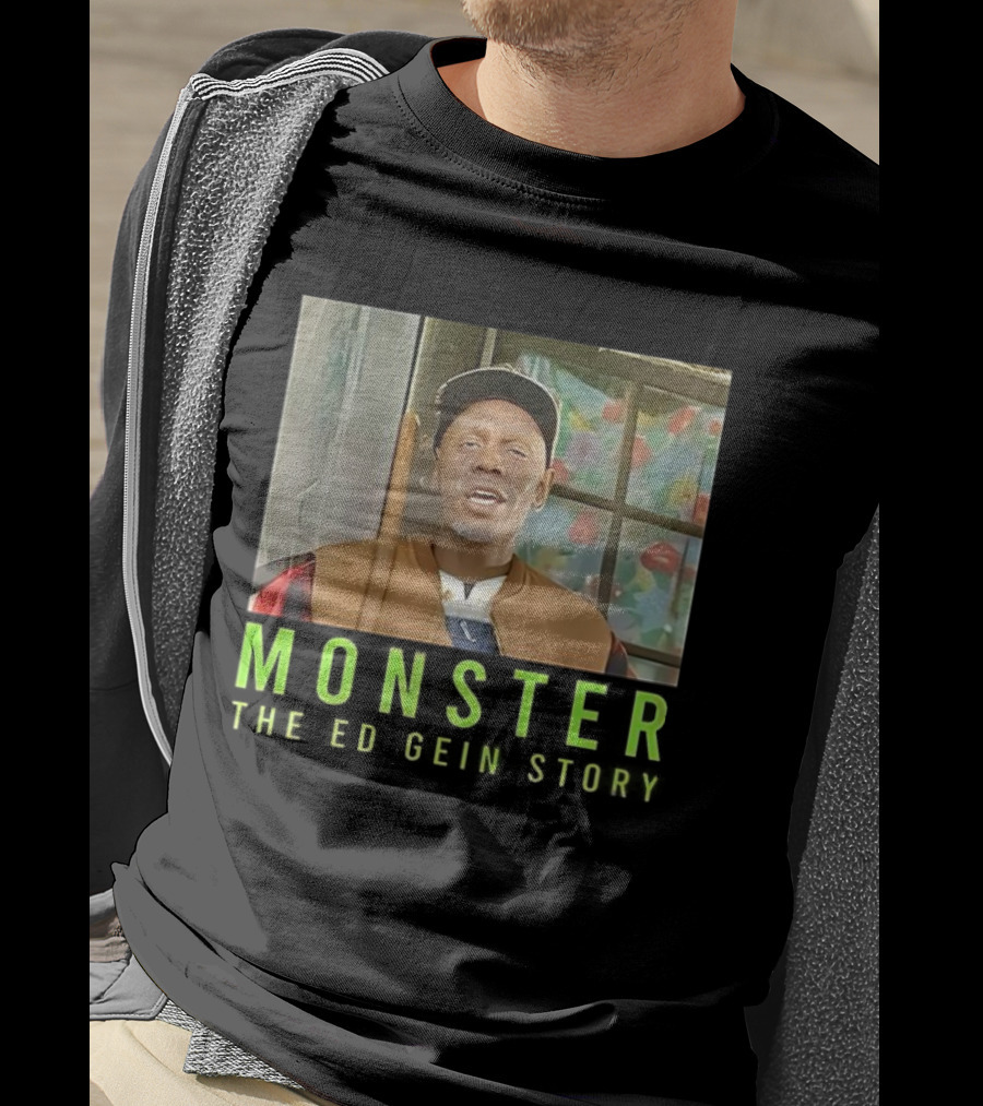 Monster The Ed Gein Story Character Portrait T-Shirt