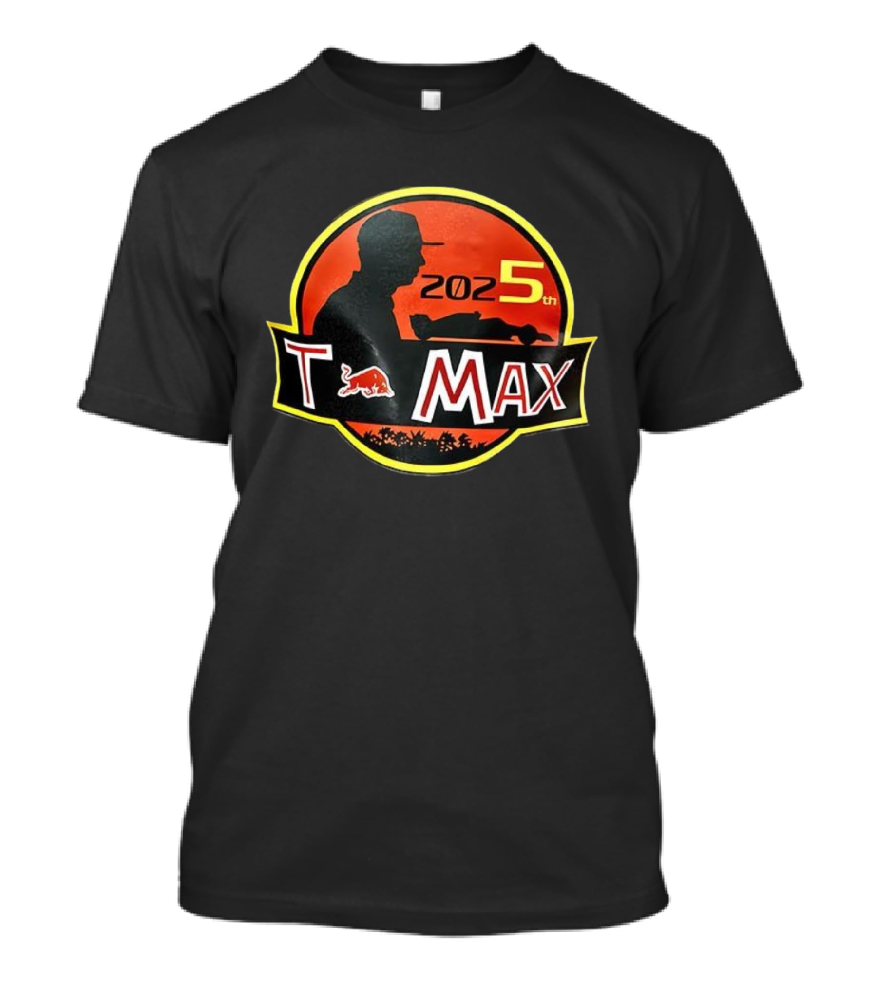 T-Max Red Bull Silhouette 202 5th Motorsport Racing T-Shirt
