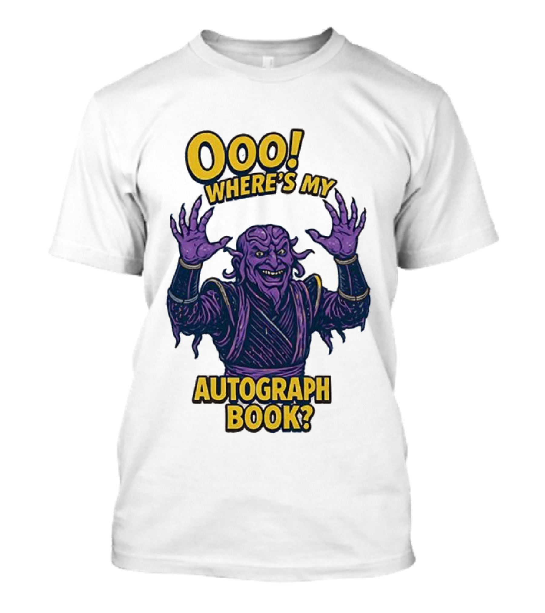Ivan Ooze Ooo Where's My Autograph Book T-Shirt