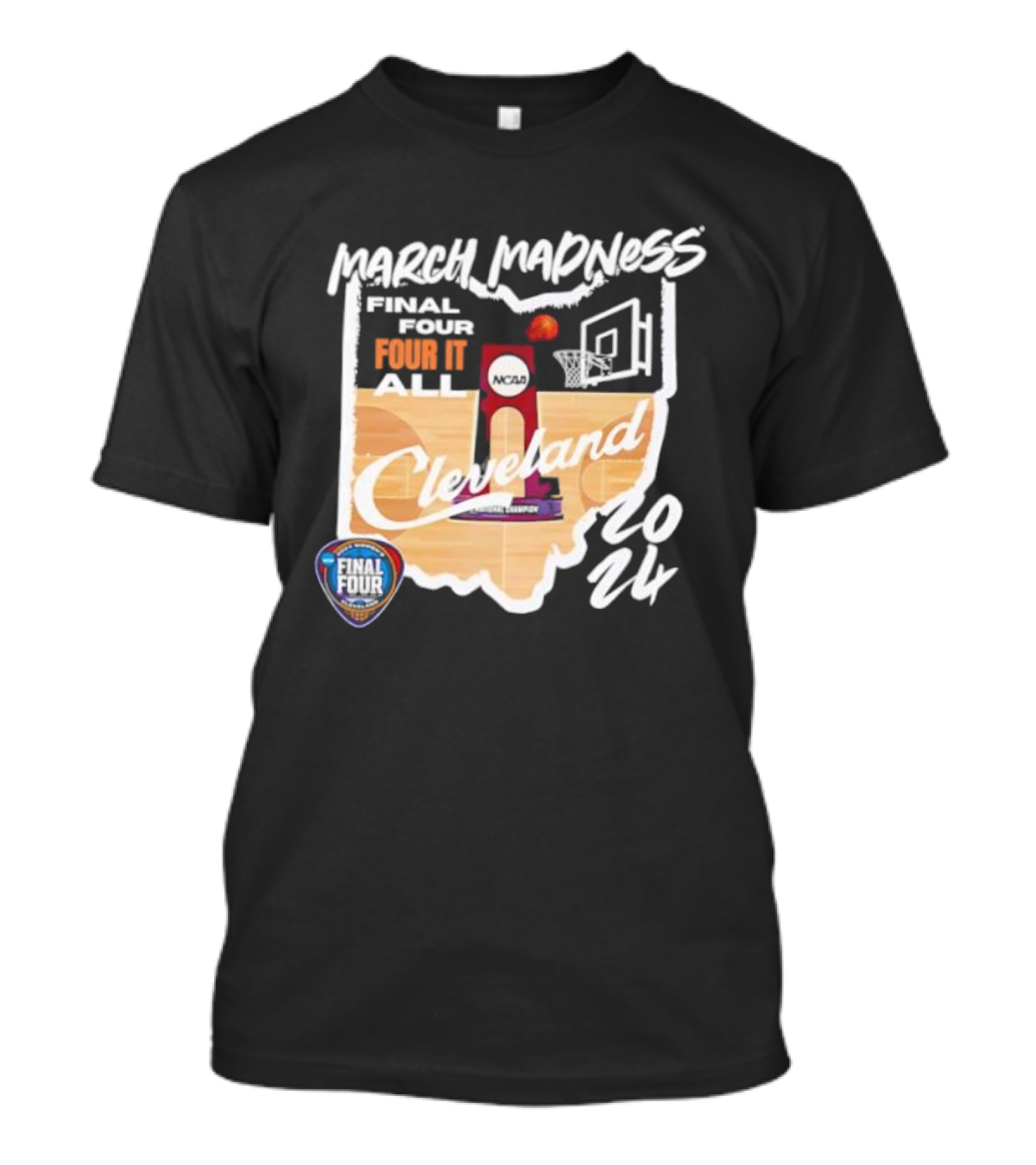 2025 NCAA March Madness Final Four Cleveland Women's Basketball 23 T-Shirt