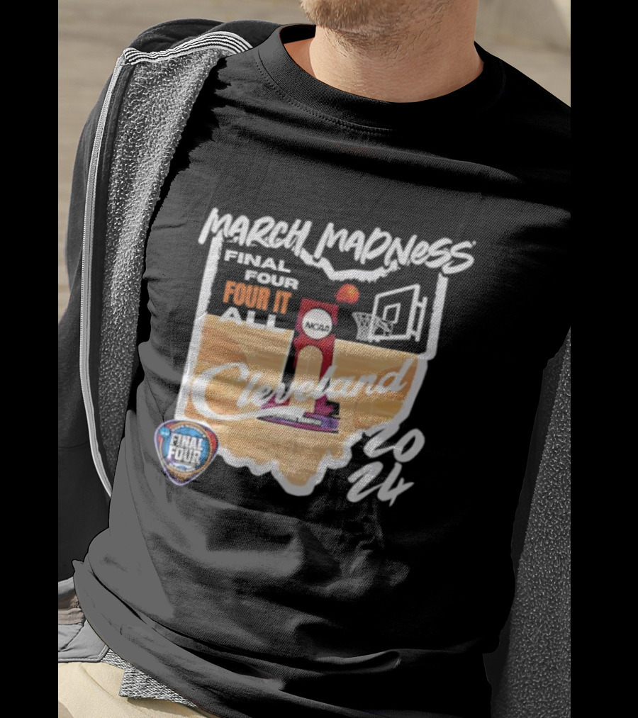 2025 NCAA March Madness Final Four Cleveland Women's Basketball 23 T-Shirt