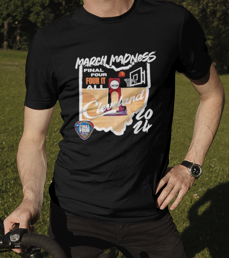 2025 NCAA March Madness Final Four Cleveland Women's Basketball 23 T-Shirt