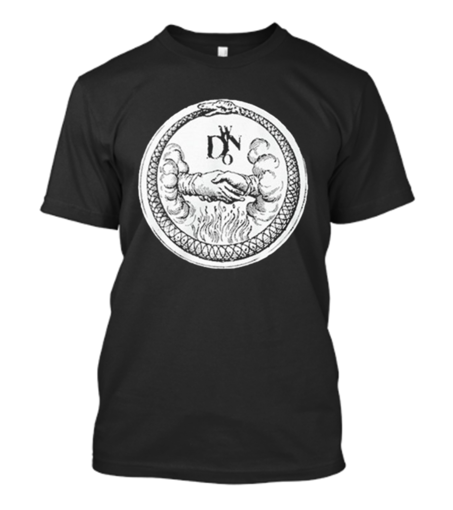 DN Ouroboros Handshake Symbol T-Shirt