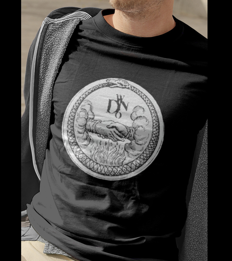 DN Ouroboros Handshake Symbol T-Shirt