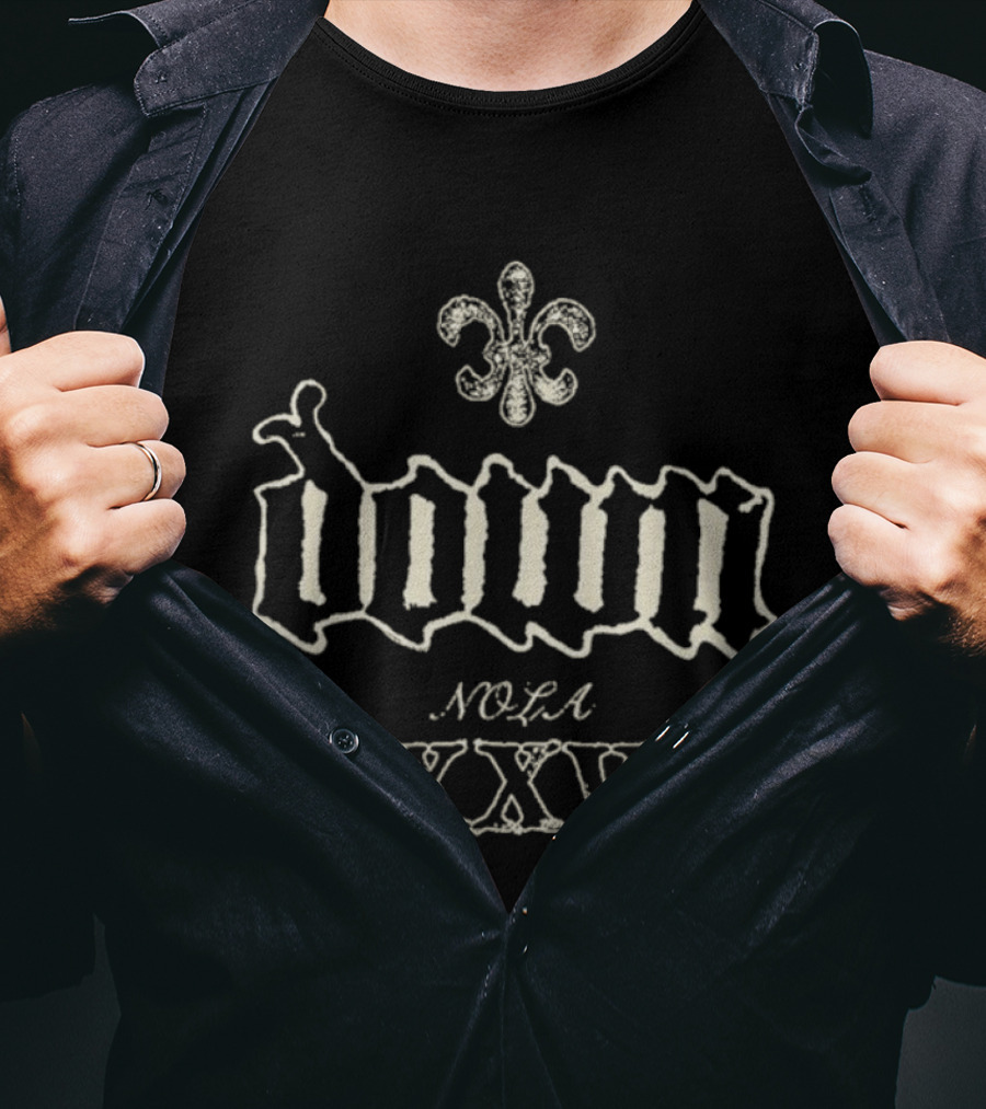 Down NOLA XXV Fleur-de-Lis T-Shirt