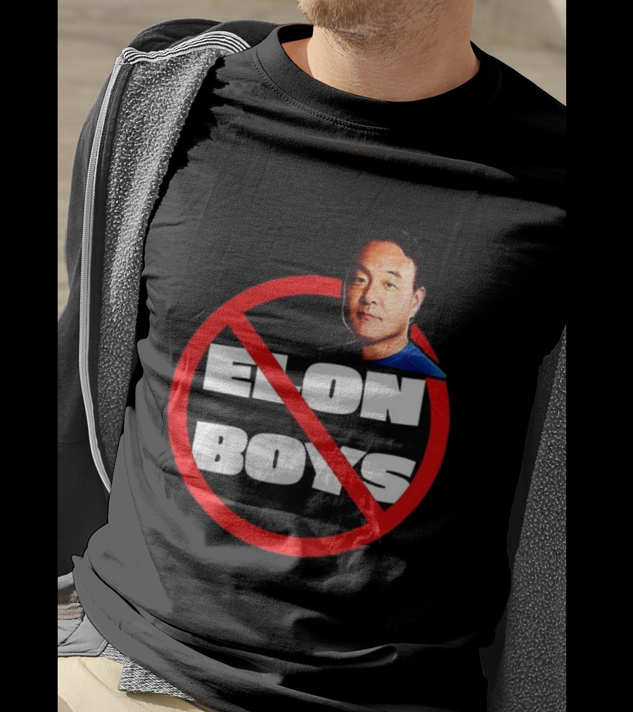 Elon Boys No Symbol Parody With Celebrity Face T-Shirt