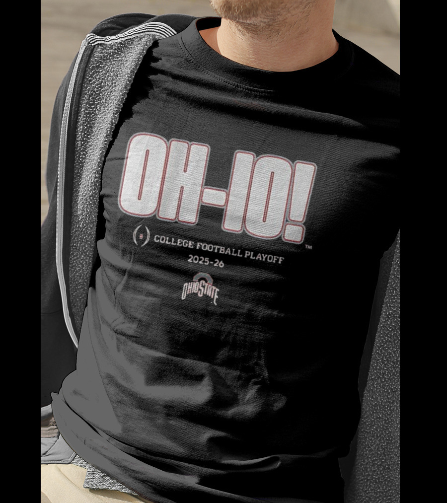OH-IO College Football Playoff 2025-26 Ohio State Buckeyes T-Shirt