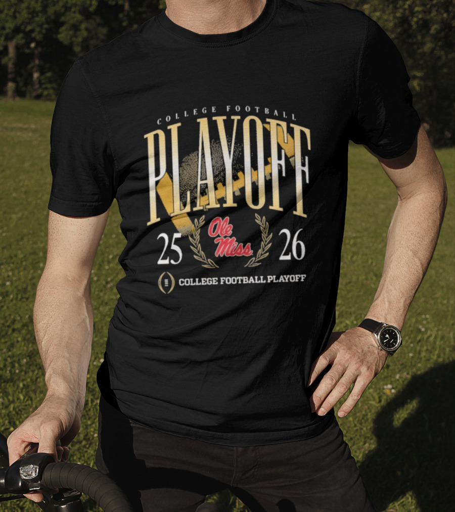 Ole Miss Rebels 2025 2026 College Football Playoff Championship T-Shirt