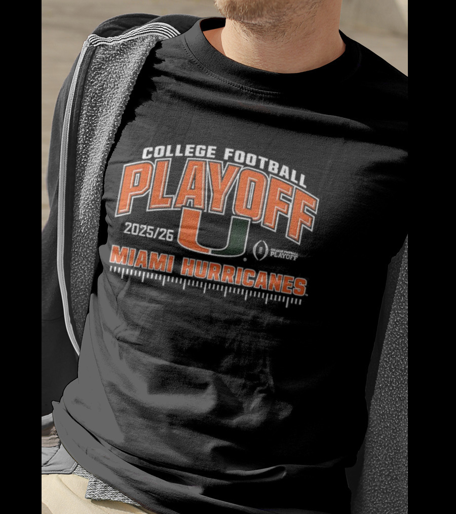 Miami Hurricanes U College Football Playoff 2025 2026 T-Shirt