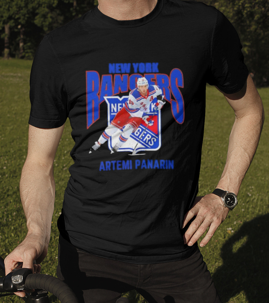 New York Rangers Artemi Panarin Playoffs T-Shirt