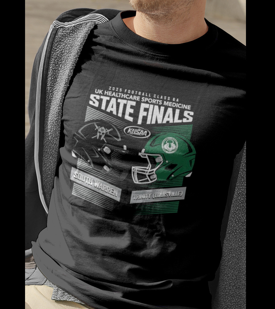 2023 KHSAA Football Class 6A State Finals South Warren Vs Trinity Louisville T-Shirt