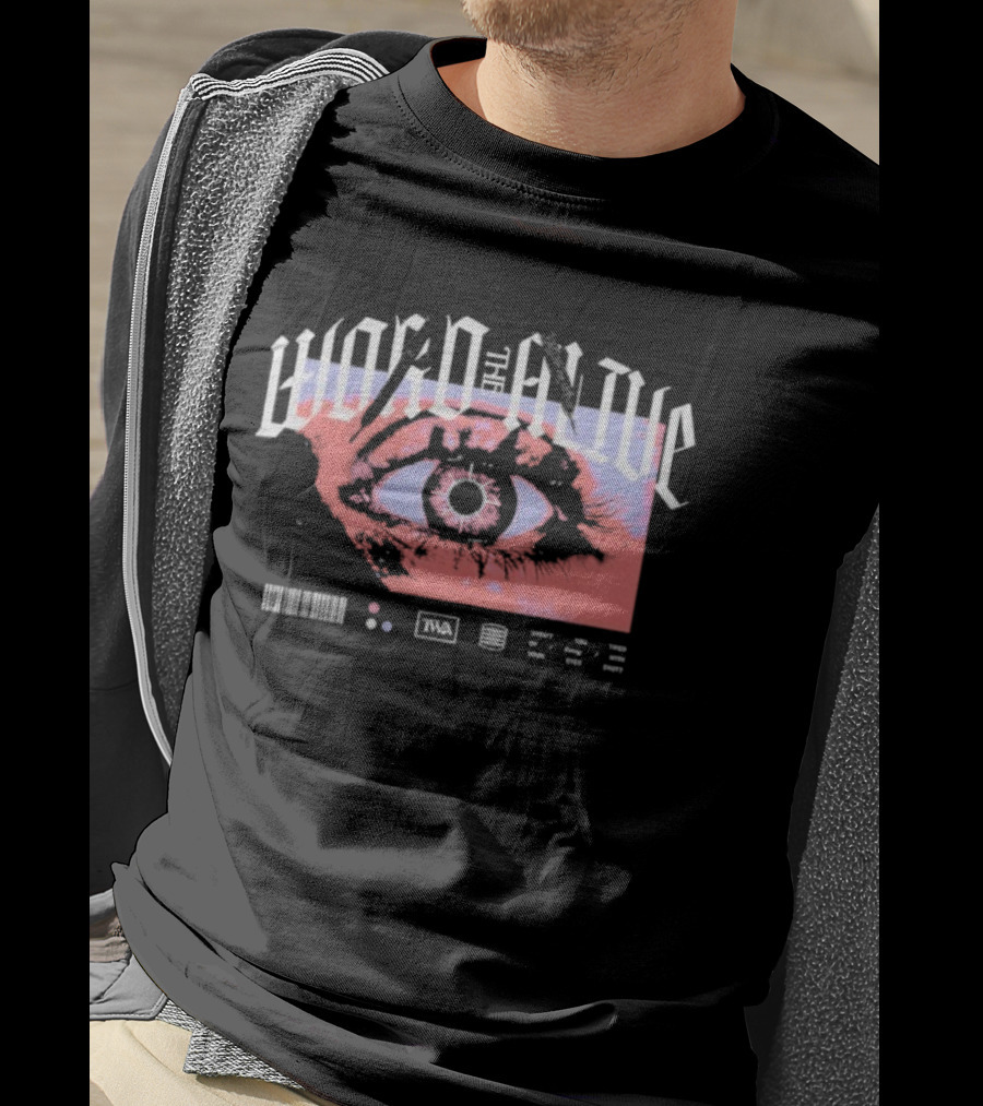 The Word Alive Nocturnal Future Eye Echo Chamber The Real You T-Shirt