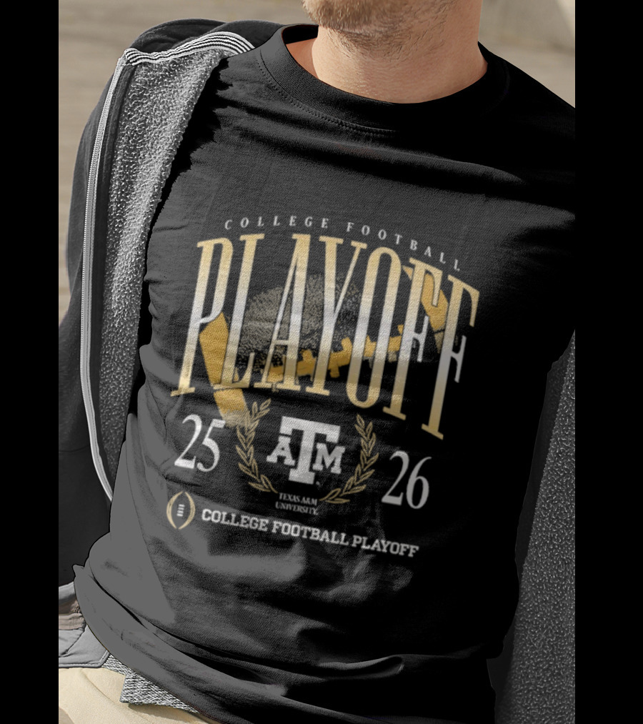 Texas A&M Aggies 2025 2026 College Football Playoff Championship T-Shirt