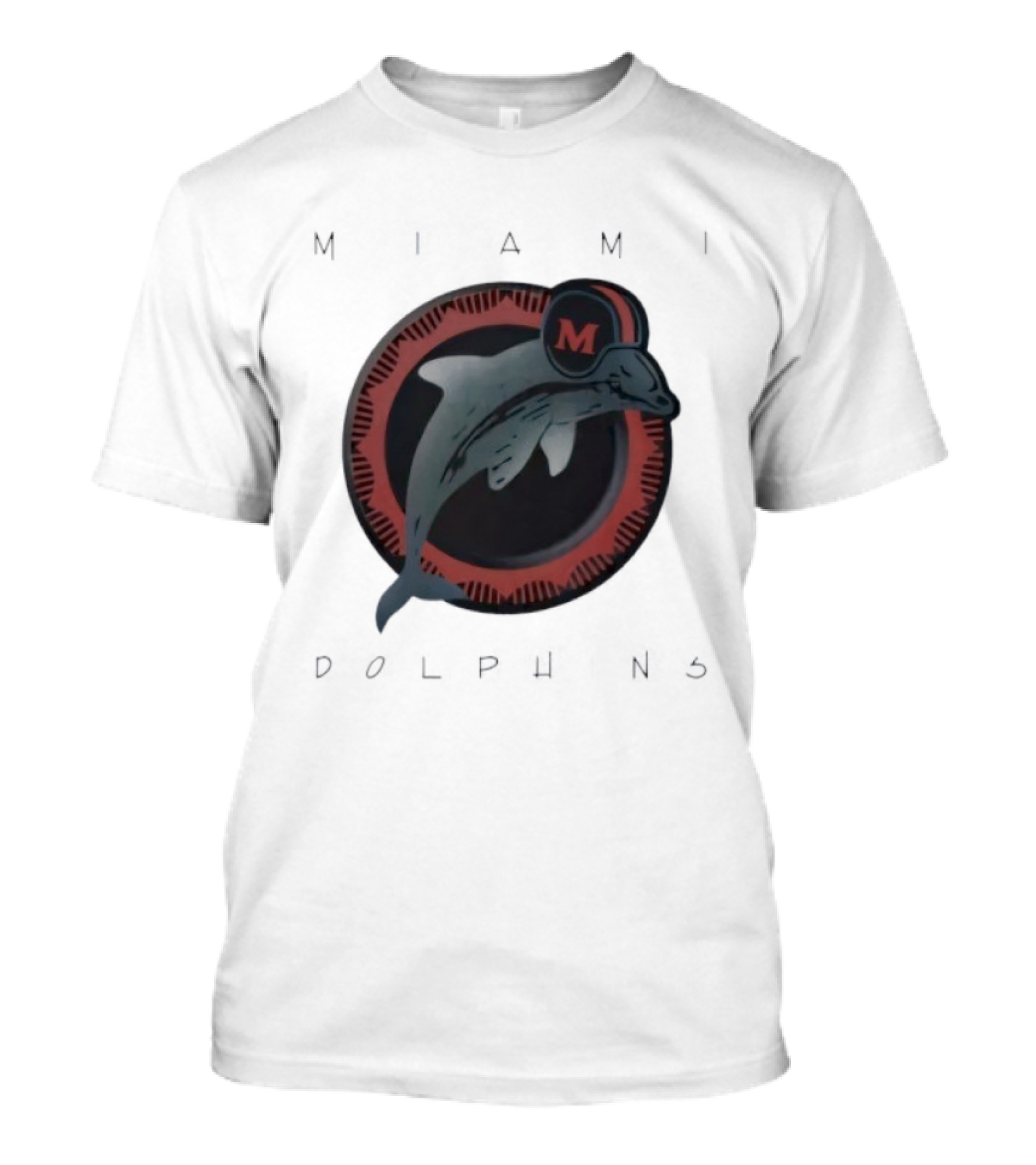 Miami Dolphins Vintage '80s M Helmet Team T-Shirt