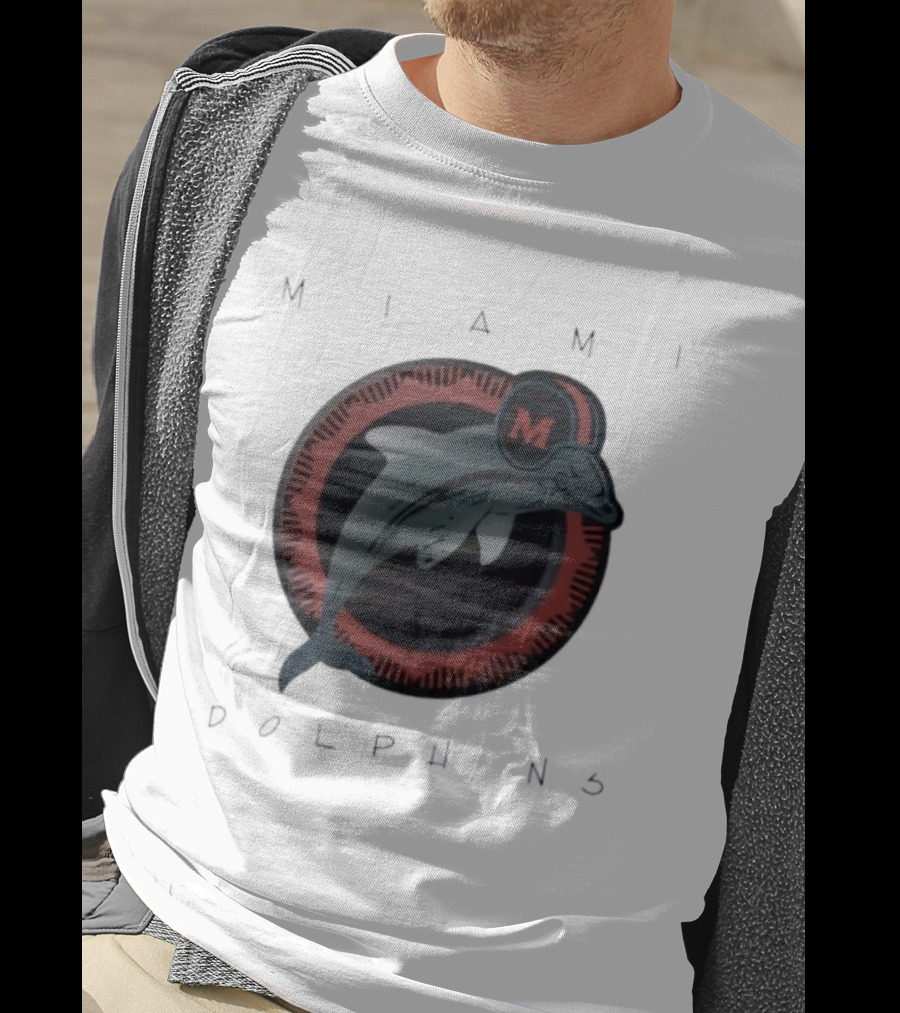 Miami Dolphins Vintage '80s M Helmet Team T-Shirt