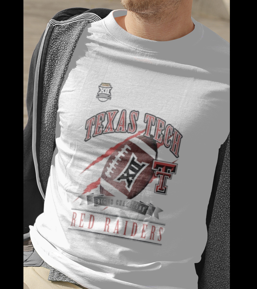 Texas Tech Red Raiders Big 12 Football Champions 2025 T-Shirt