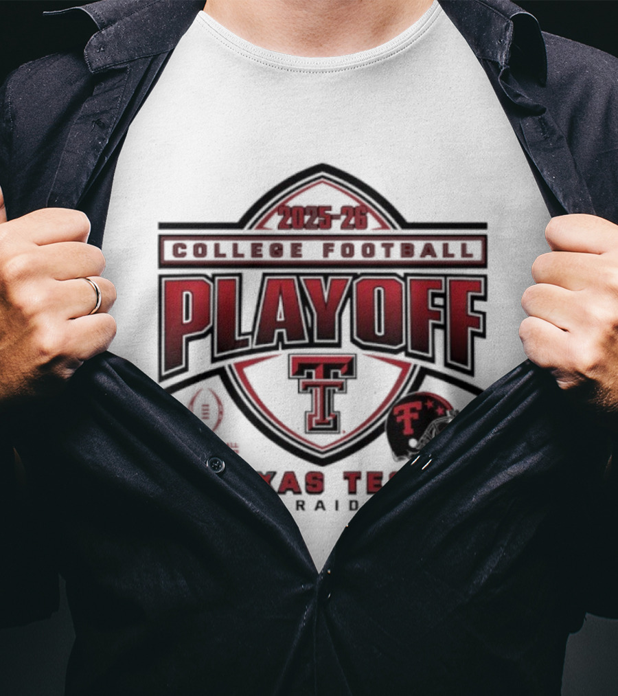 Texas Tech Red Raiders 2025-26 College Football Playoff Classic T-Shirt