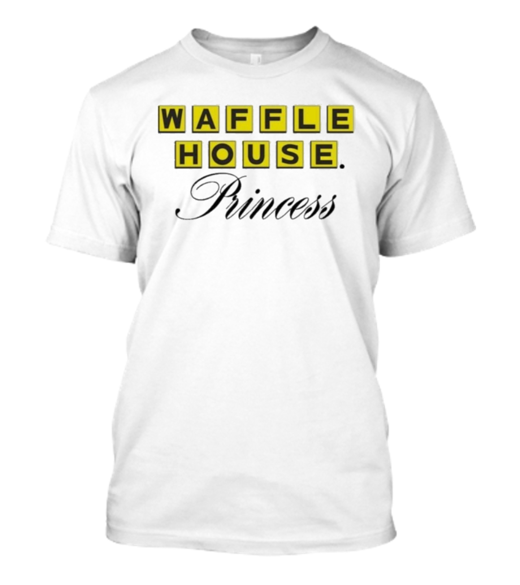 Waffle House Princess Classic Retro Style T-Shirt