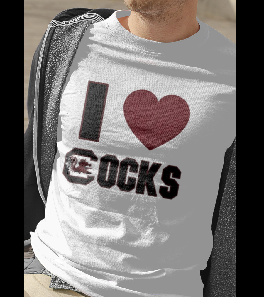 South Carolina Gamecocks I Heart Cocks T-Shirt