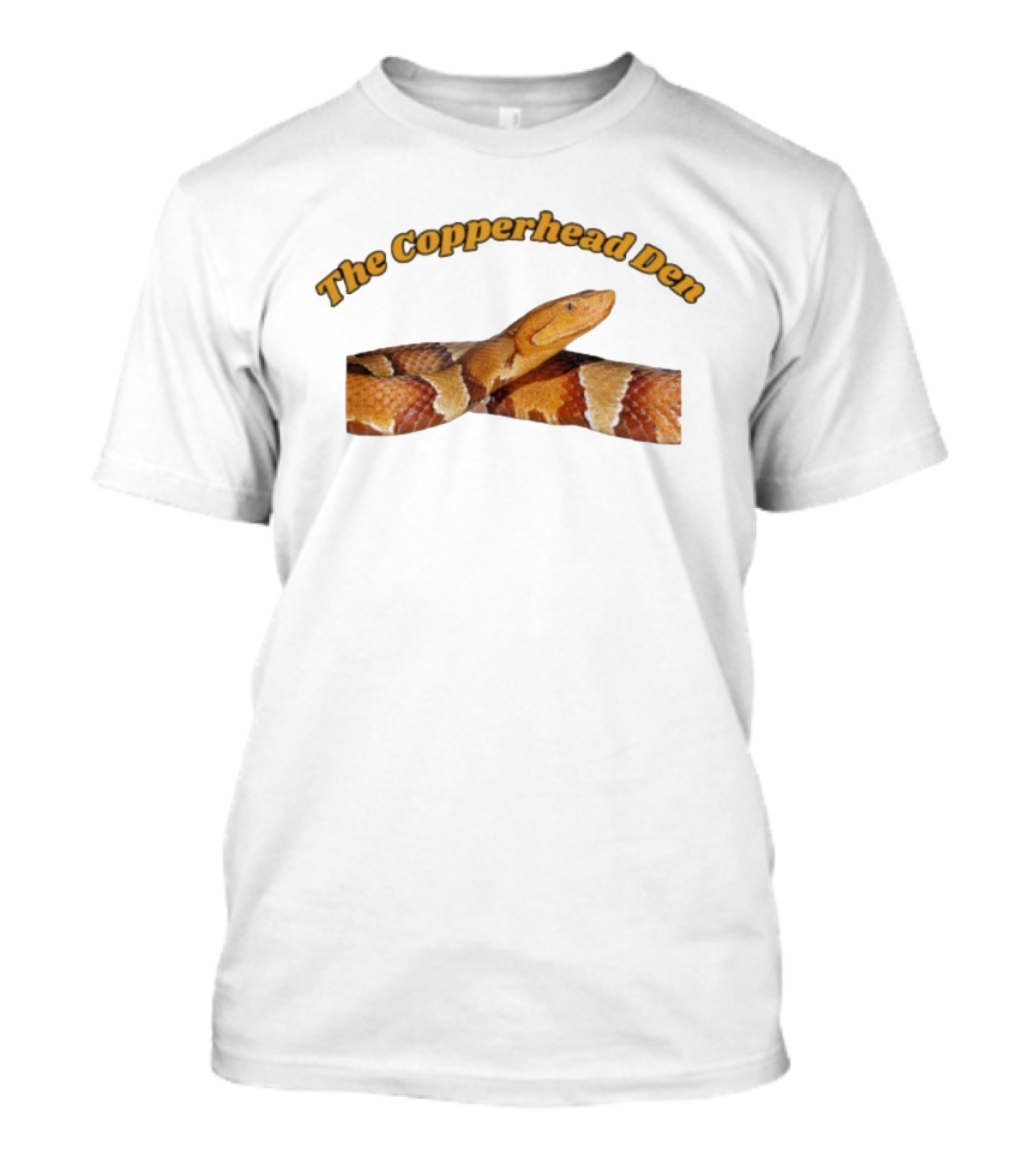 The Copperhead Den Snake Image T-Shirt
