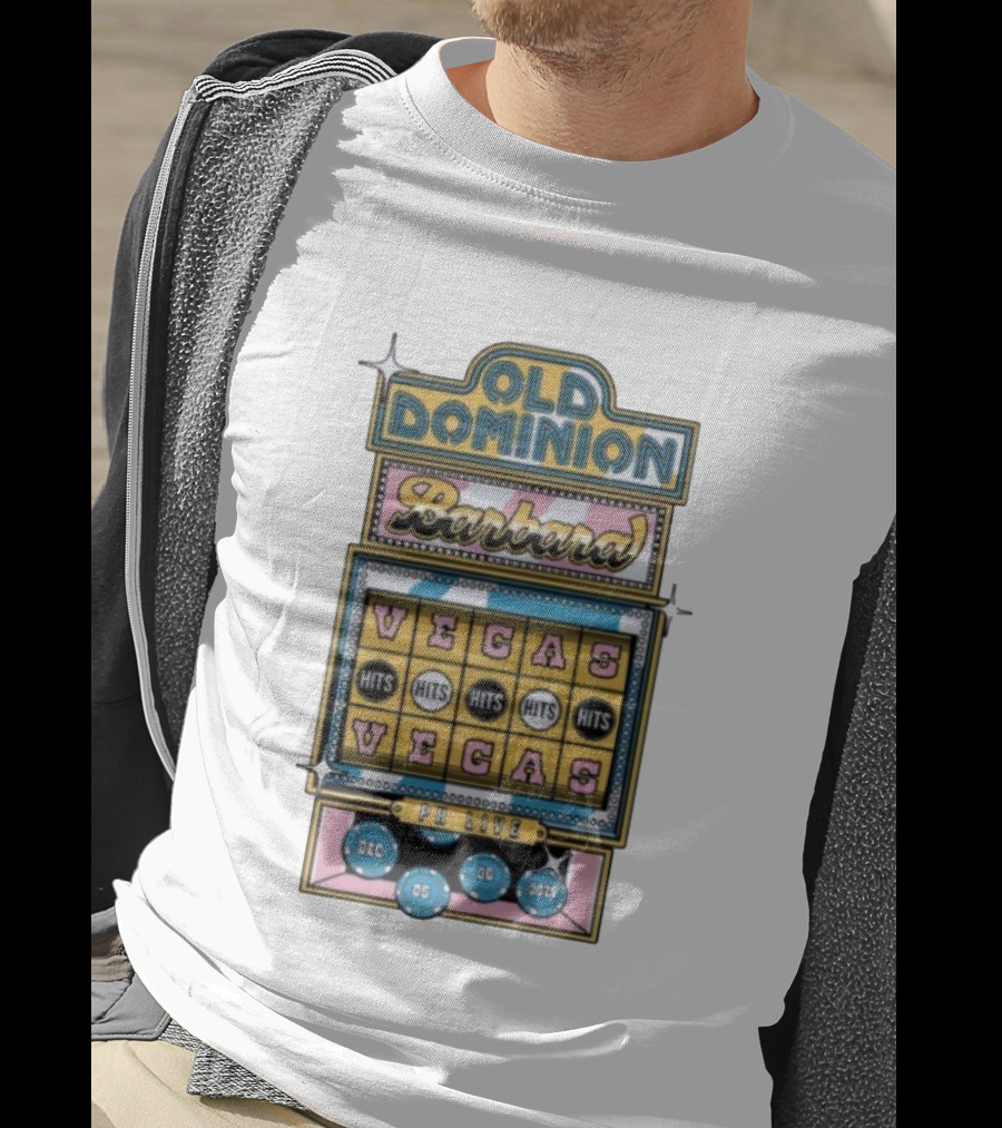 Old Dominion Vegas Slot Machine PH Live Dec 5 2025 T-Shirt