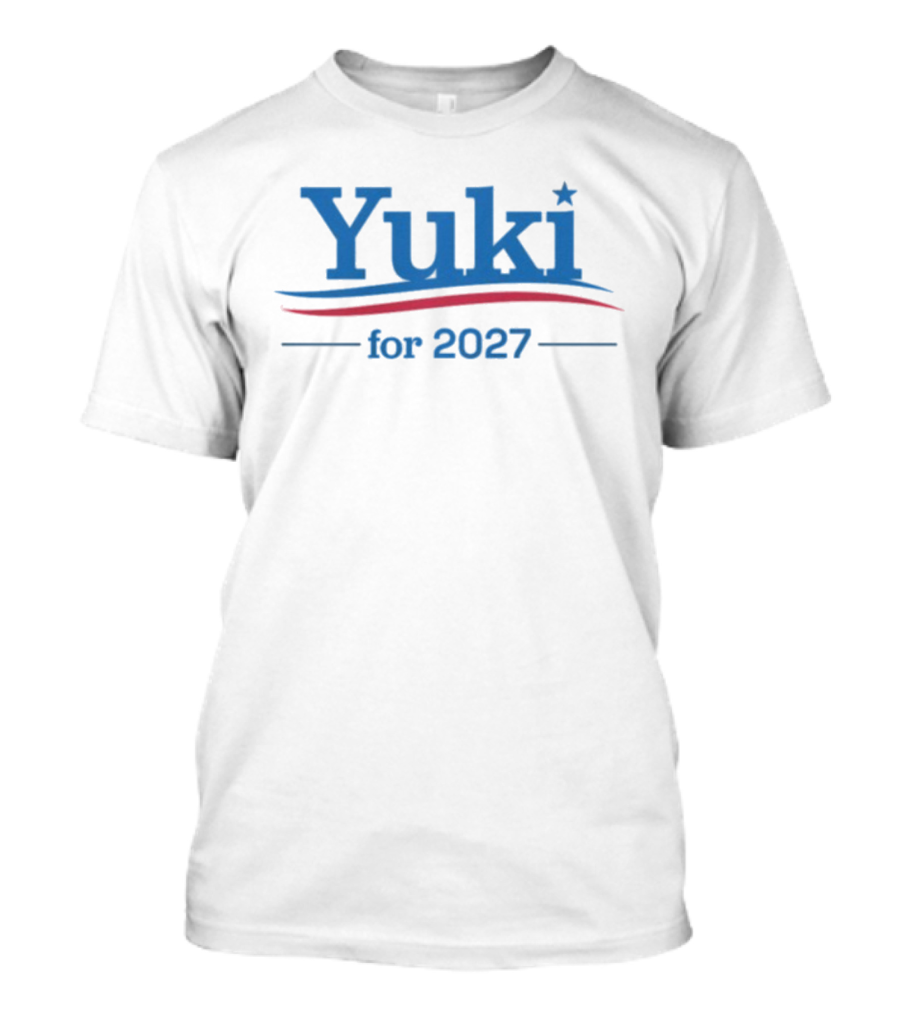 Yuki Tsunoda 2027 Campaign Star Blue Red T-Shirt