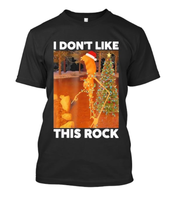 Marcus The Worm Christmas I Don’t Like This Rock T-Shirt