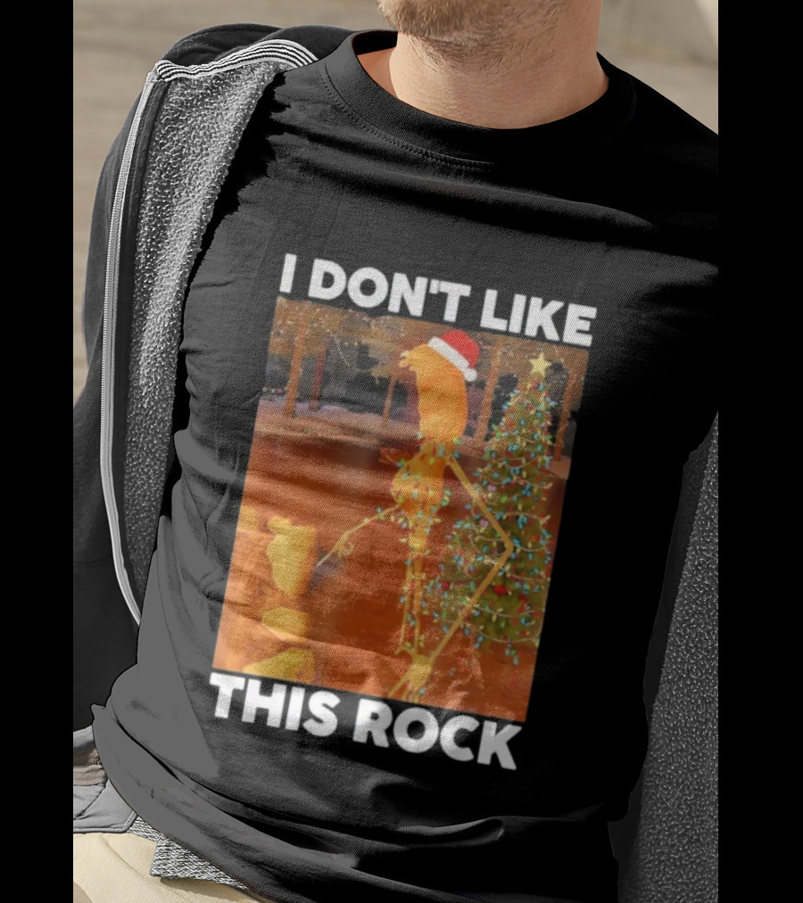 Marcus The Worm Christmas I Don’t Like This Rock T-Shirt