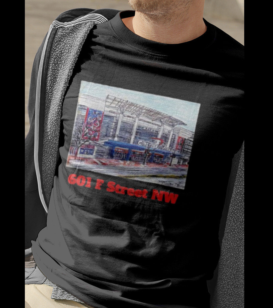 Washington Capitals Capital One Arena 601 F Street NW T-Shirt