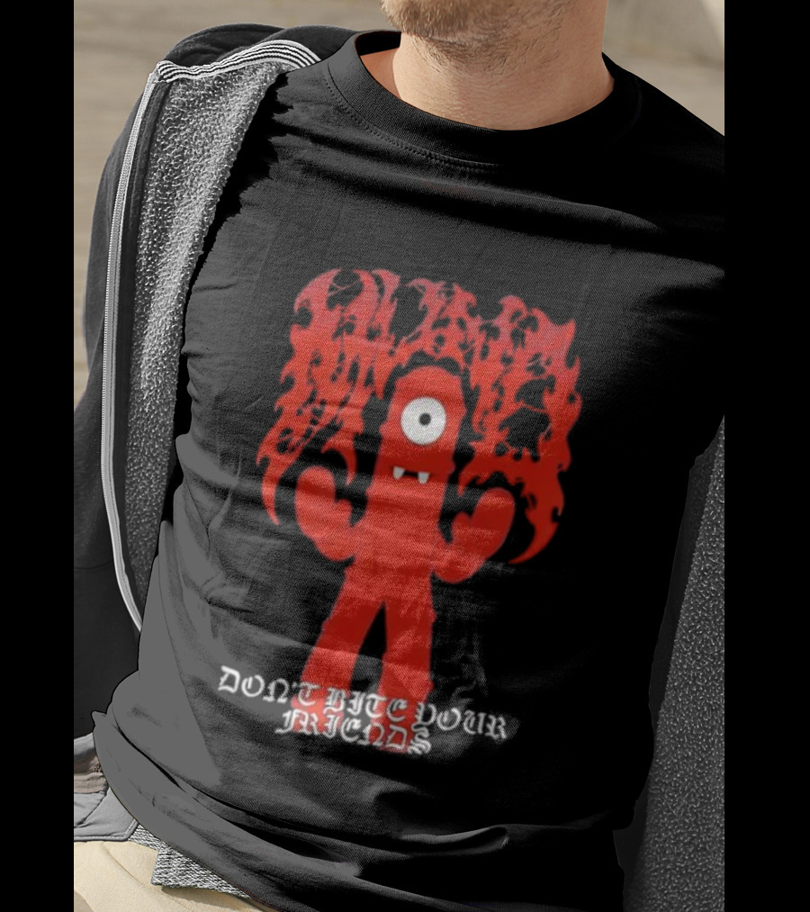 Yo Gabba Gabba Muno Don't Bite Your Friends Metal Classic T-Shirt