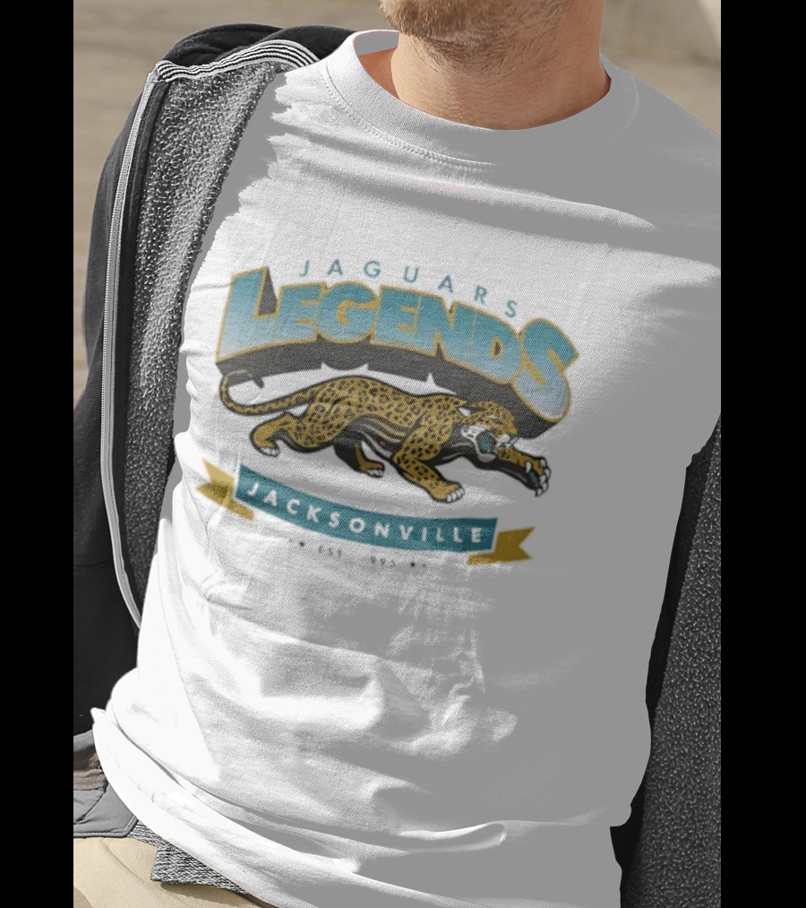 Jaguars Legends Jacksonville NFL Est 1995 T-Shirt
