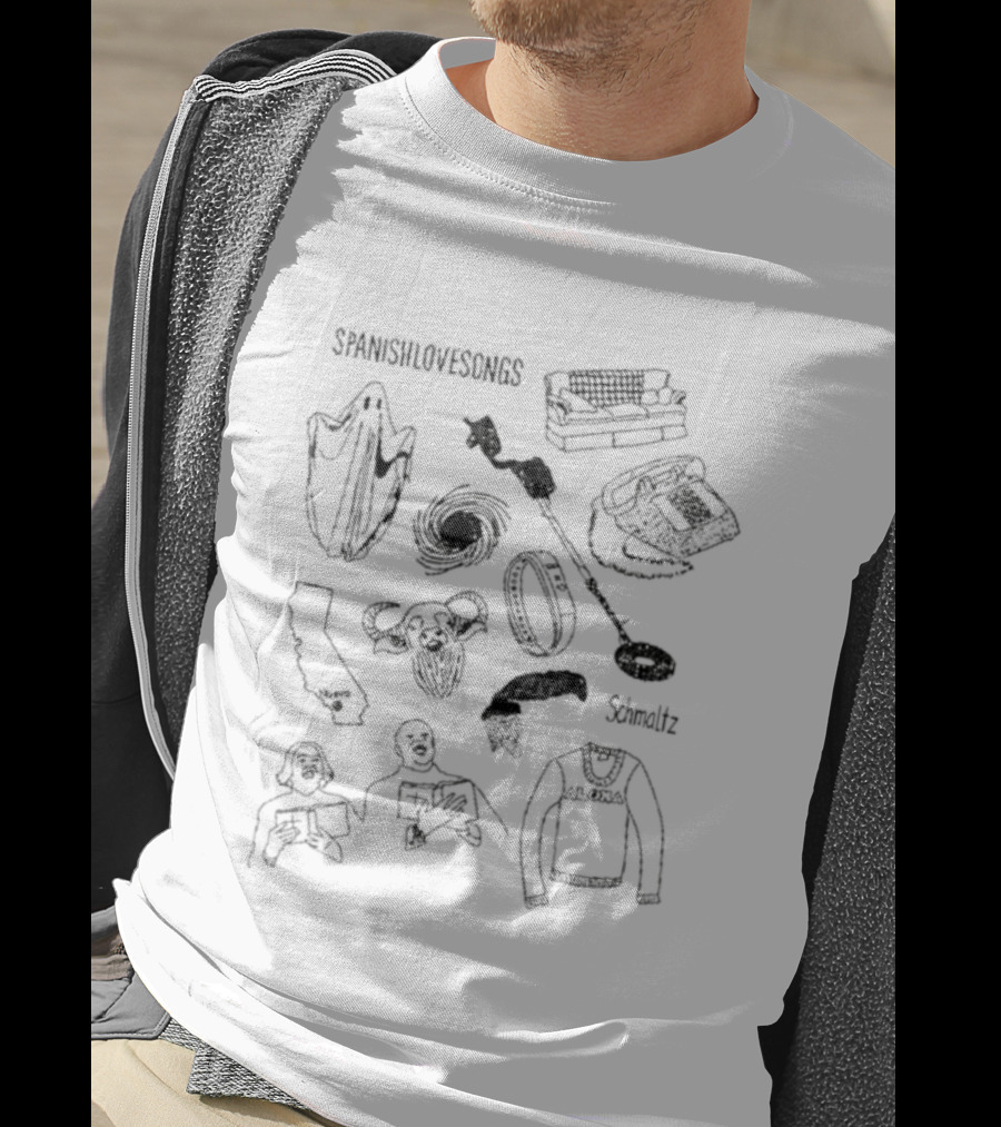 Spanish Love Songs Schmaltz Unique Illustrations Collection T-Shirt