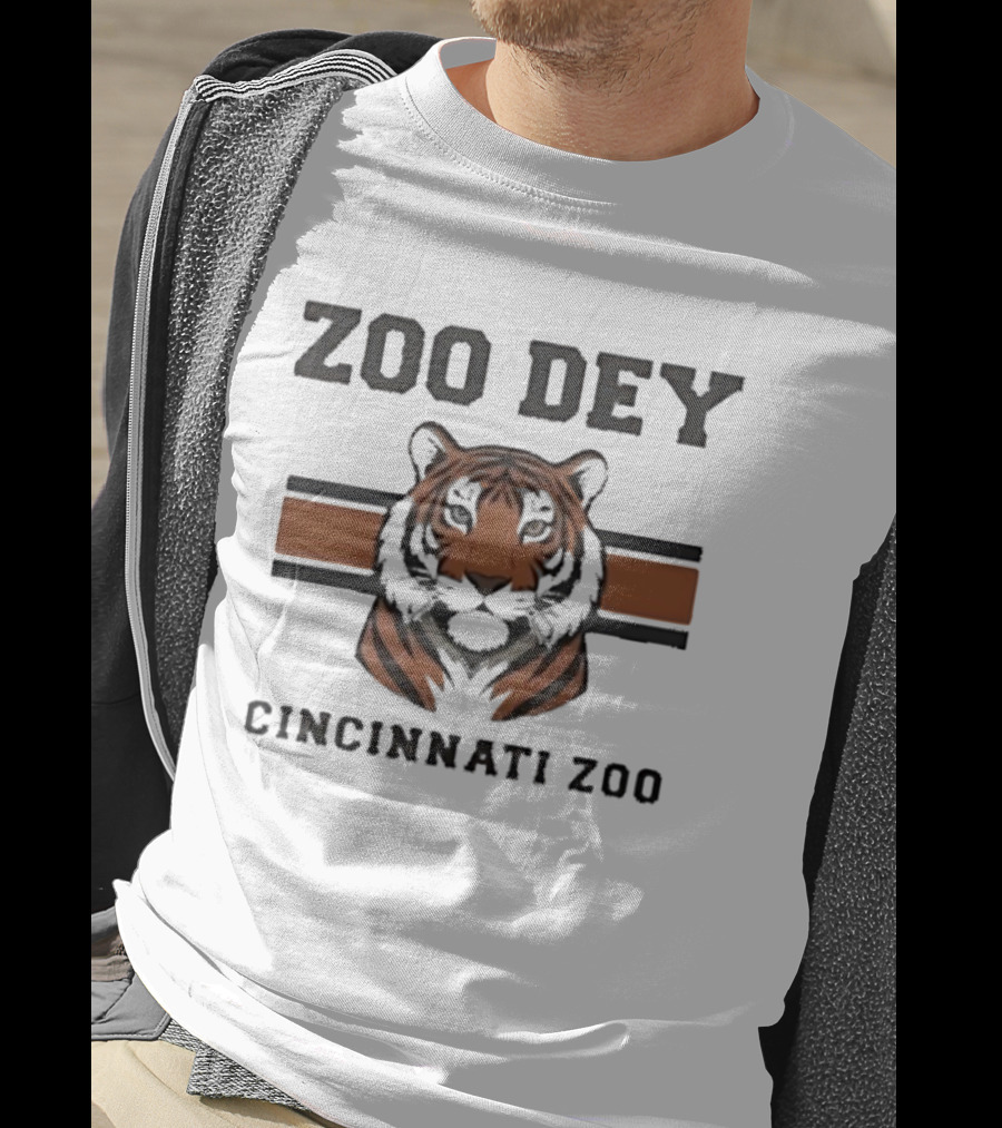 Cincinnati Zoo Tiger Zoo Dey T-Shirt