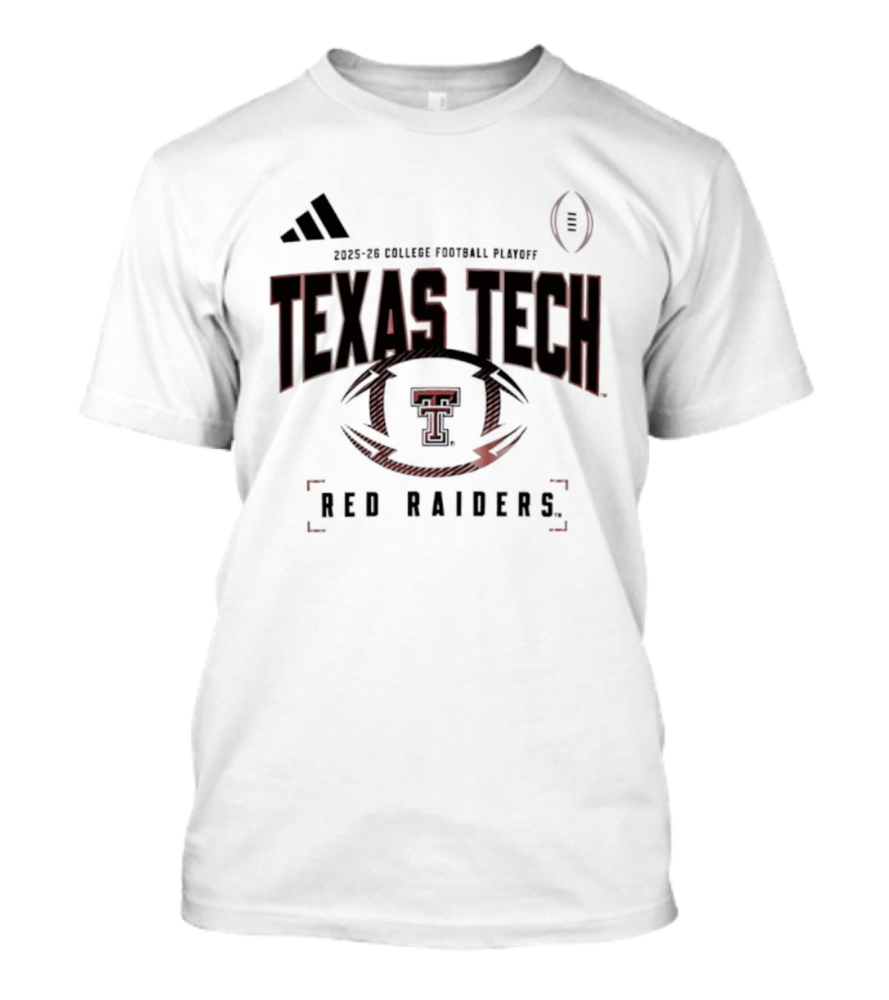 Texas Tech Red Raiders 2025 2026 College Football Playoff T-Shirt