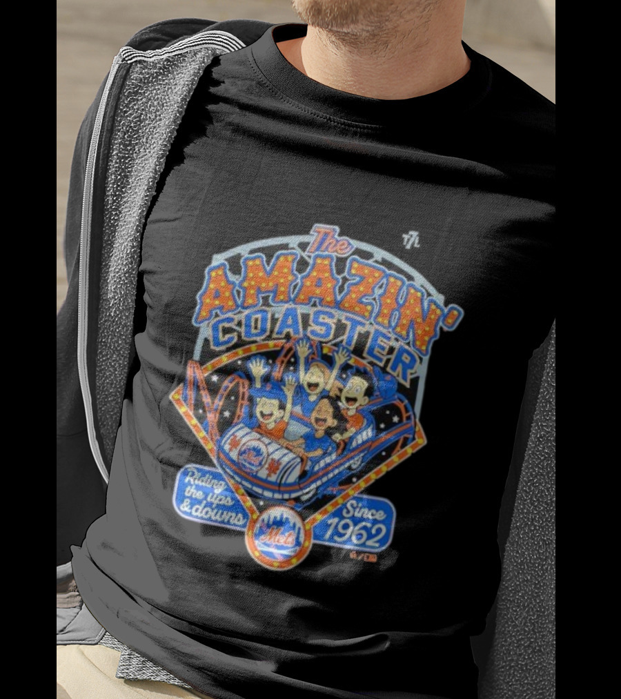 The Amazin' NY Mets Riding The Ups And Downs Since 1962 T-Shirt
