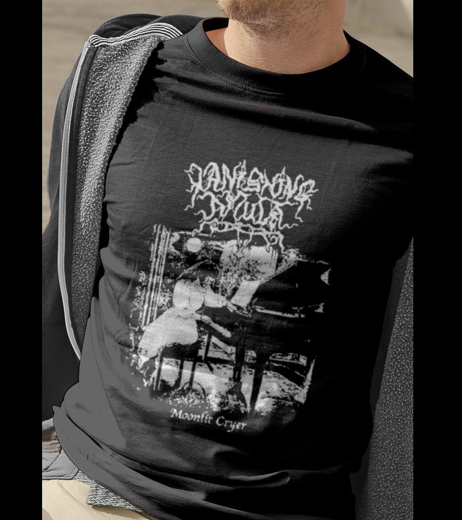 Vanishing Amulet Moonlit Cryer Dark Piano Aesthetic T-Shirt