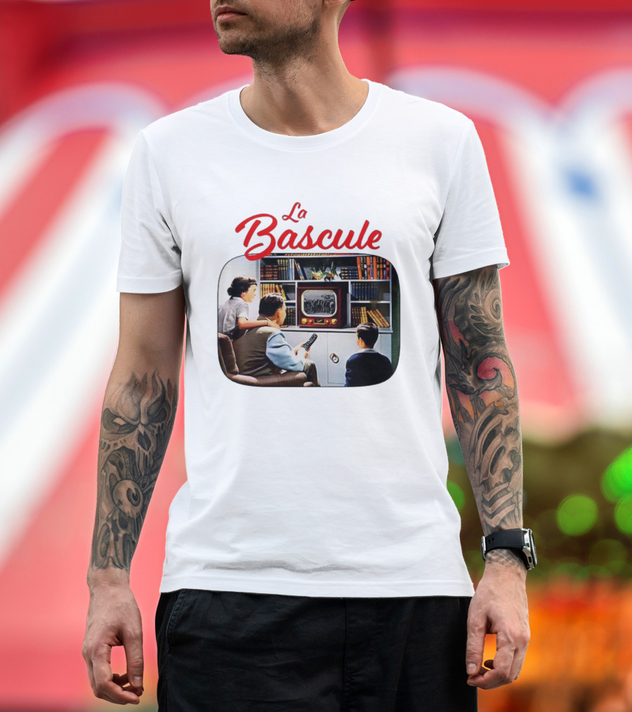 La Bascule Retro Family Ing Television Scene T-Shirt