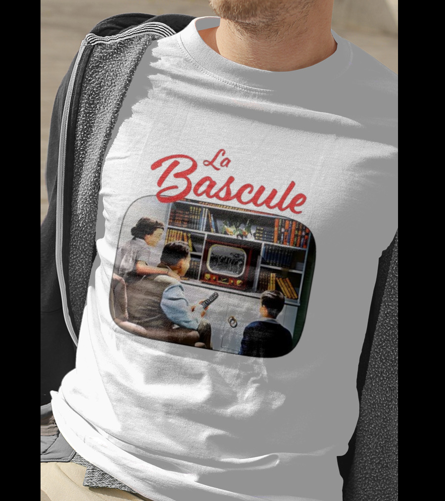 La Bascule Retro Family Ing Television Scene T-Shirt