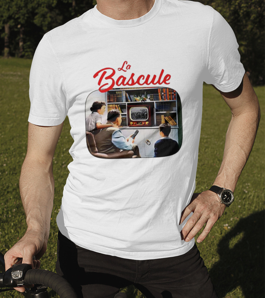 La Bascule Retro Family Ing Television Scene T-Shirt